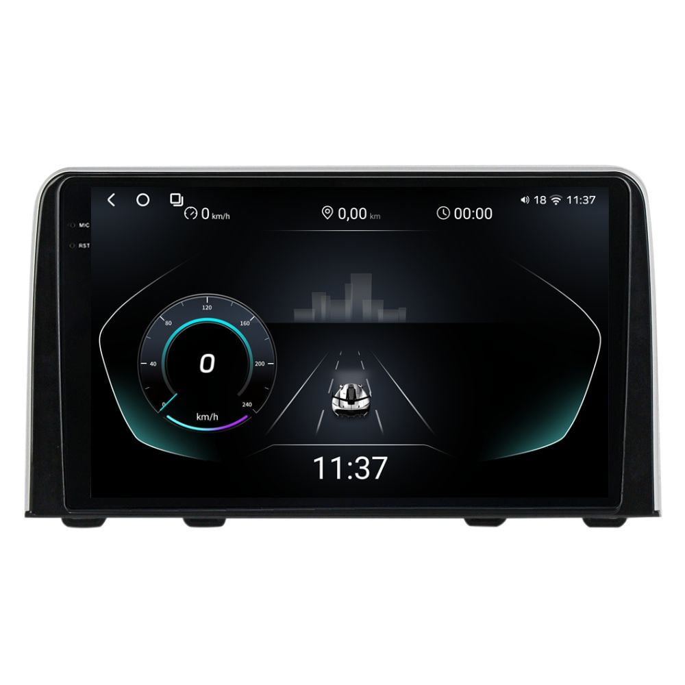 Navigatie dedicata cu Android Honda CR-V V 2017 - 2022, 12GB RAM, Radio GPS Dual Zone, Display 2K QLED 9.5