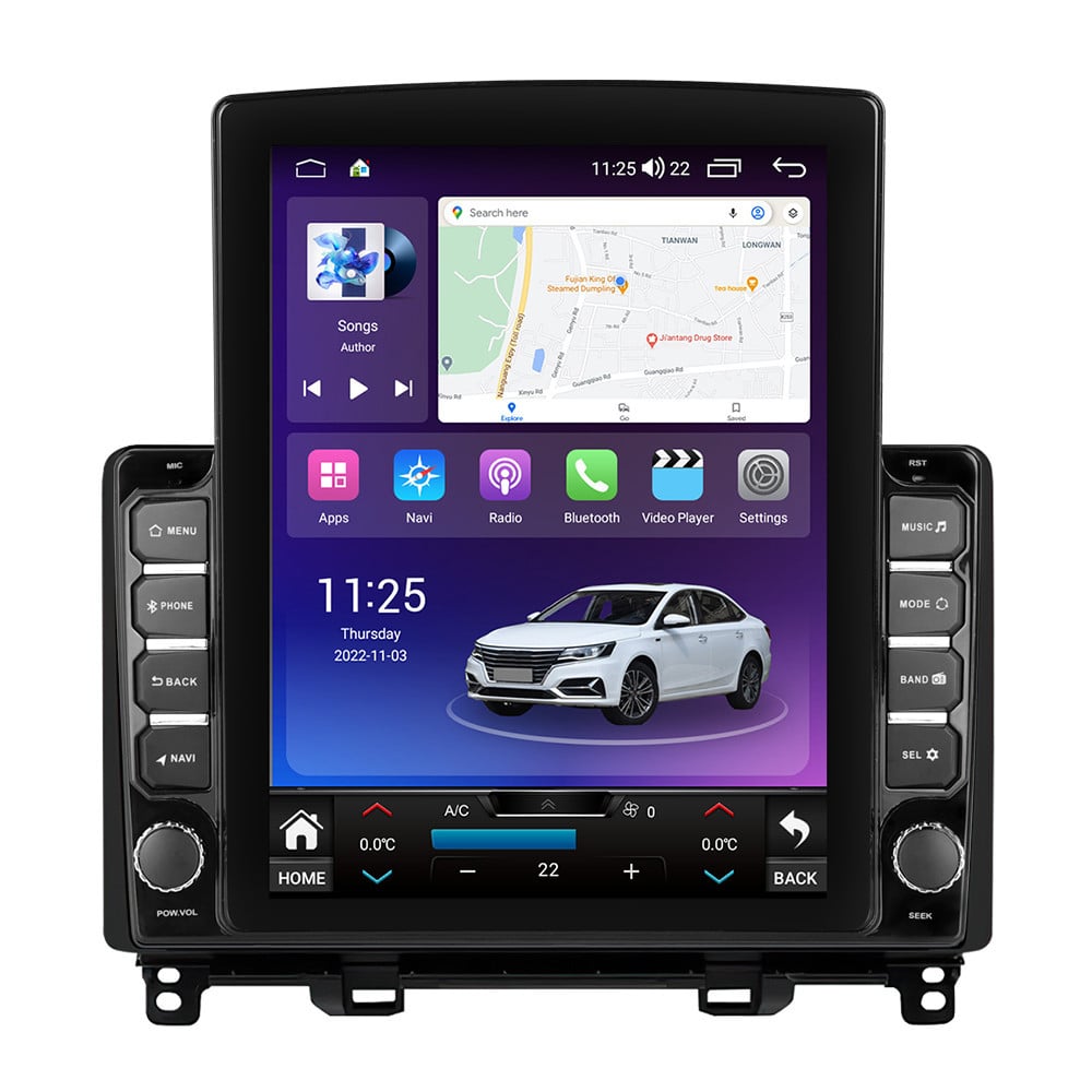 Navigatie dedicata cu Android Honda Jazz V dupa 2020, 4GB RAM, Radio GPS Dual Zone, Touchscreen IPS 9.7