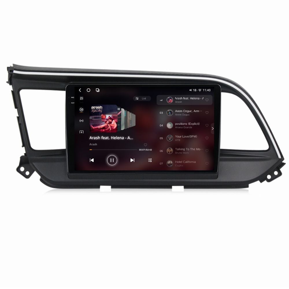 Navigatie dedicata cu Android Hyundai Elantra VI 2019 - 2020, 12GB RAM, Radio GPS Dual Zone, Display 2K QLED 9.5