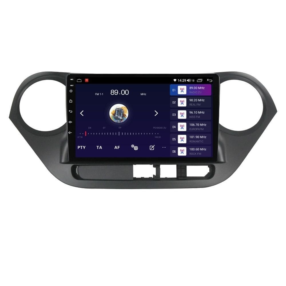 Navigatie dedicata cu Android Hyundai i10 2013 - 2019, 2GB RAM, Radio GPS Dual Zone, Display HD QLED 9