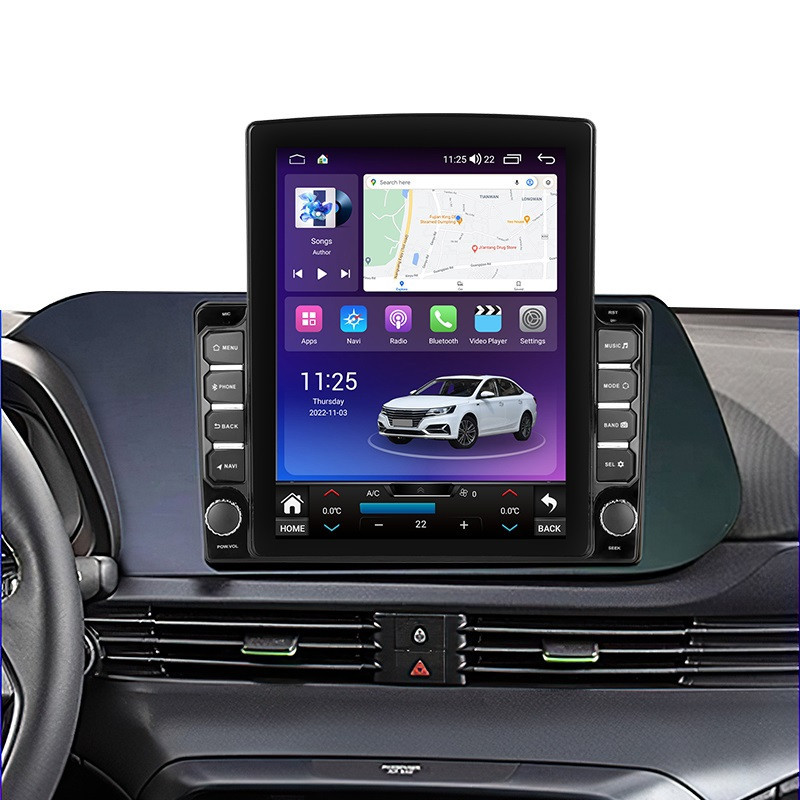 Navigatie dedicata cu Android Hyundai i20 dupa 2020, 4GB RAM, Radio GPS Dual Zone, Touchscreen IPS 9.7