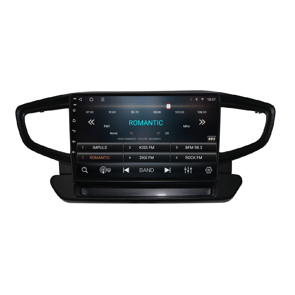 Navigatie dedicata cu Android Hyundai Ioniq (AE) 2016 - 2019, 2GB RAM, Radio GPS Dual Zone, Display HD QLED 9