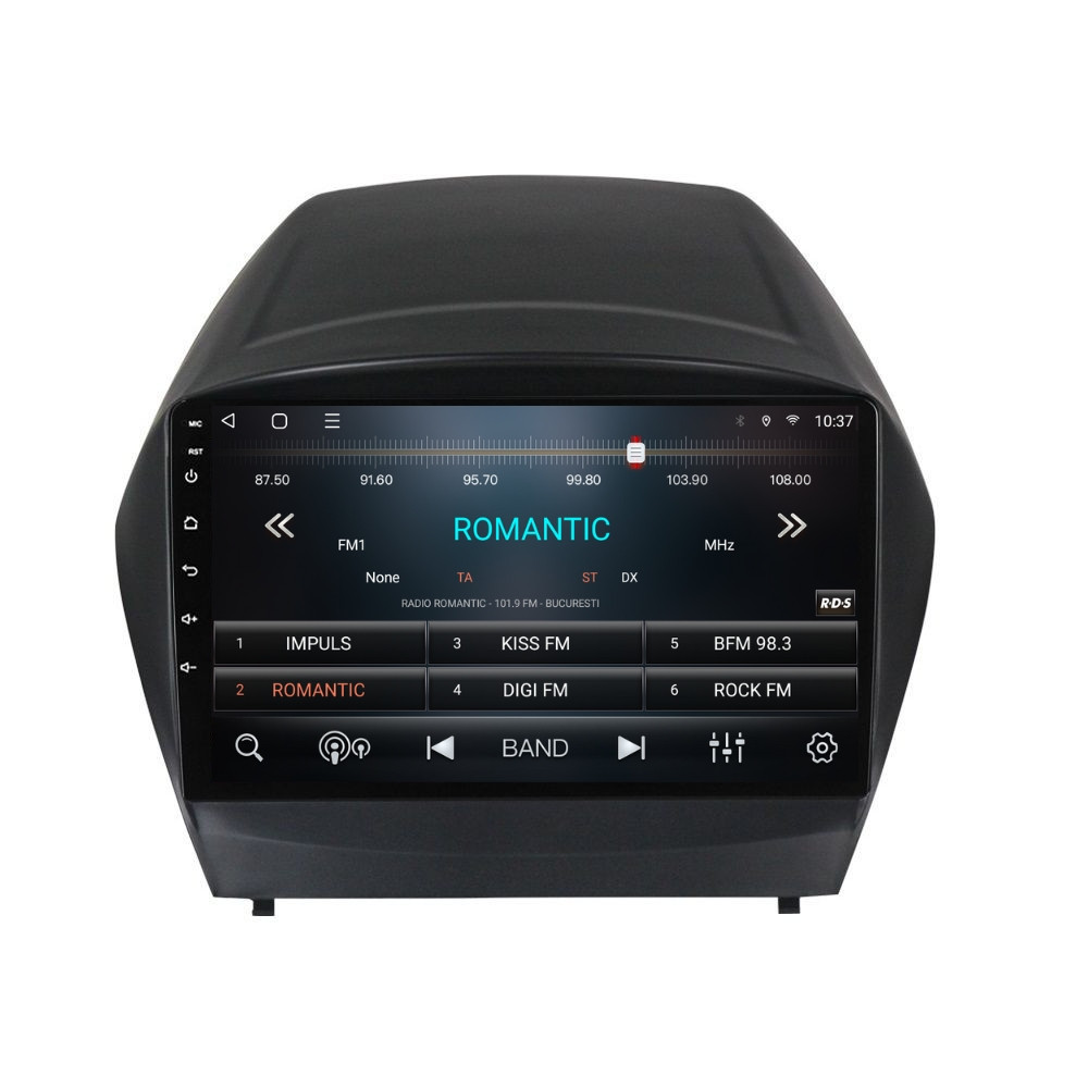 Navigatie dedicata cu Android Hyundai ix35 2009 - 2015, 2GB RAM, Radio GPS Dual Zone, Display HD QLED 9