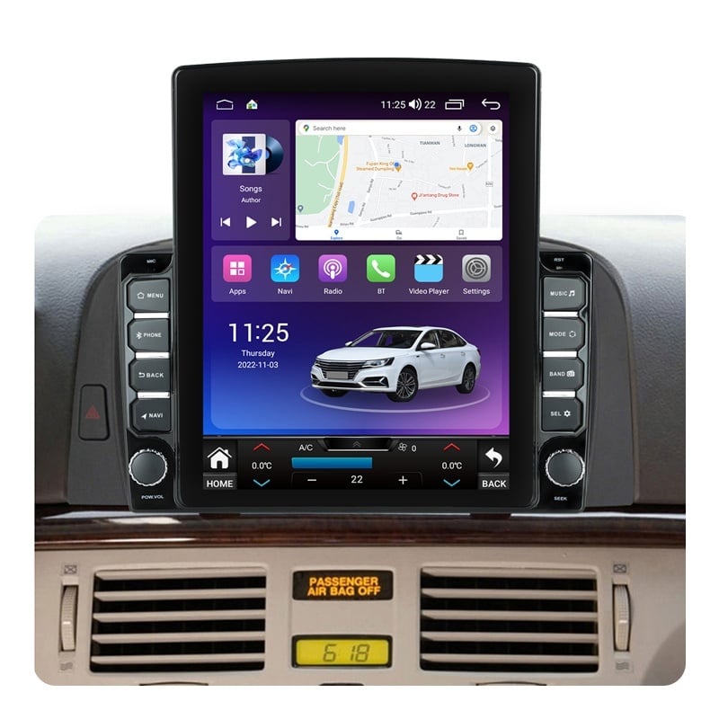 Navigatie dedicata cu Android Hyundai Sonata V 2004 - 2009, 4GB RAM, Radio GPS Dual Zone, Touchscreen IPS 9.7