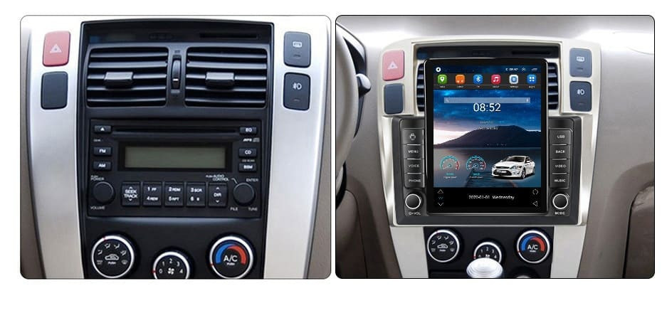 Navigatie dedicata cu Android Hyundai Tucson 2004 - 2011, 2GB RAM, Radio GPS Dual Zone, Touchscreen IPS 9.7