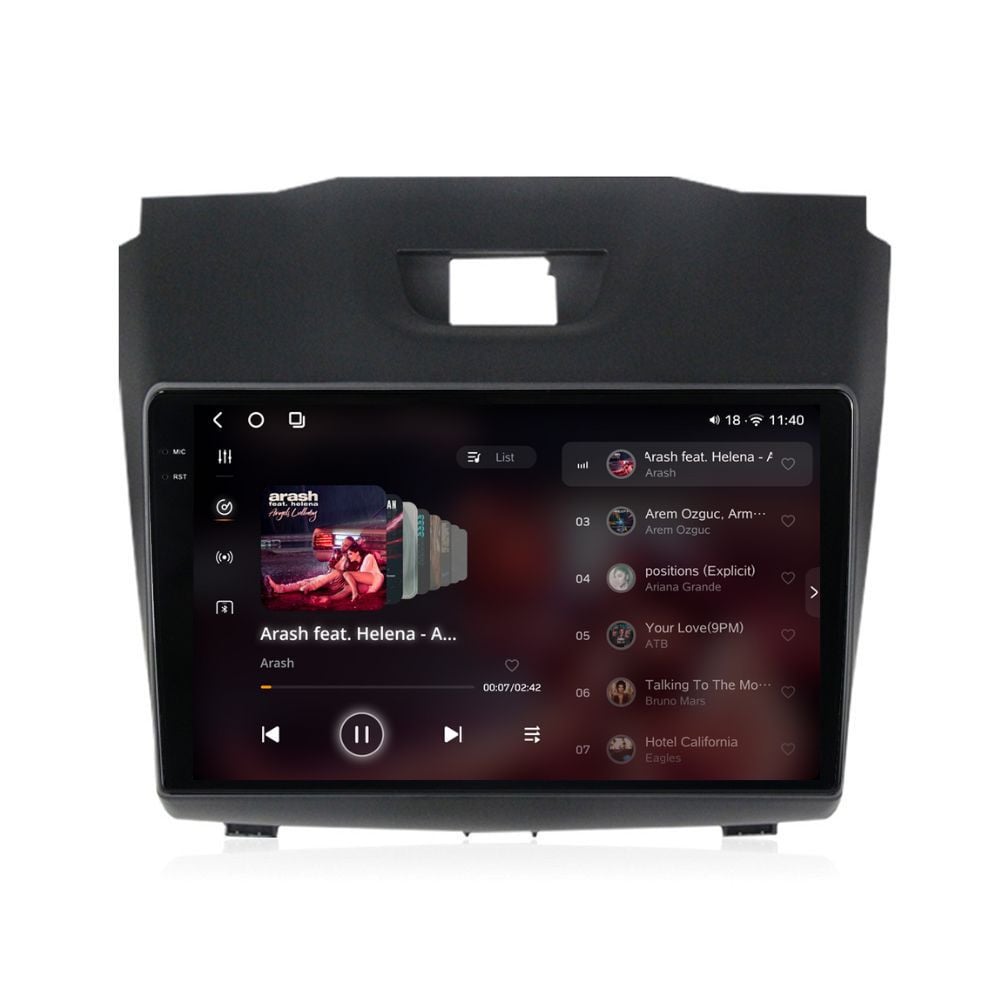 Navigatie dedicata cu Android Isuzu D-Max II 2012 - 2020, 12GB RAM, Radio GPS Dual Zone, Display 2K QLED 9.5