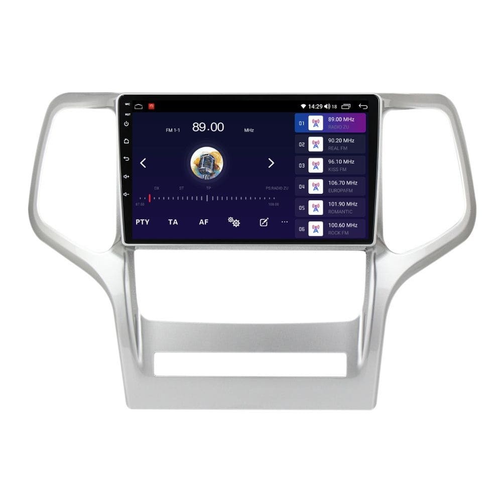 Navigatie dedicata cu Android Jeep Grand Cherokee IV 2011 - 2014, 2GB RAM, Radio GPS Dual Zone, Display HD QLED 9