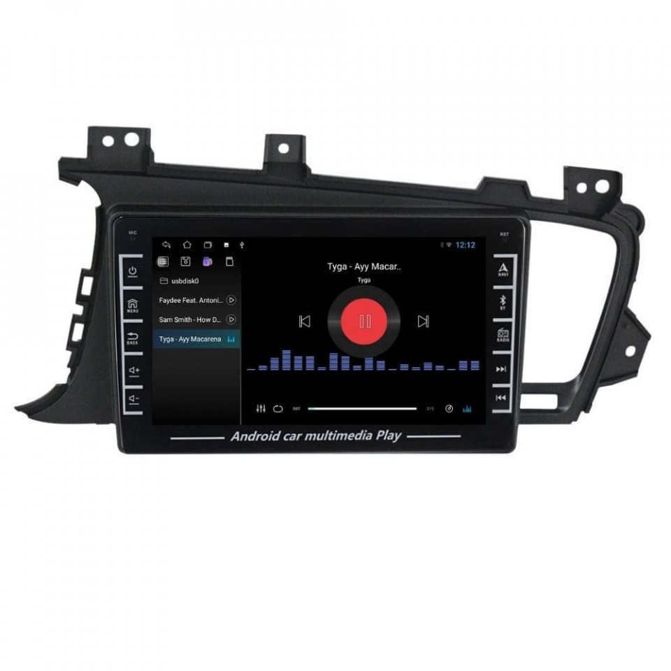 Navigatie dedicata cu Android Kia Optima I 2010 - 2015, 1GB RAM, Radio GPS Dual Zone, Display HD IPS 8