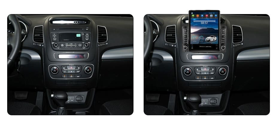 Navigatie dedicata cu Android Kia Sorento 2012 - 2015, 2GB RAM, Radio GPS Dual Zone, Touchscreen IPS 9.7