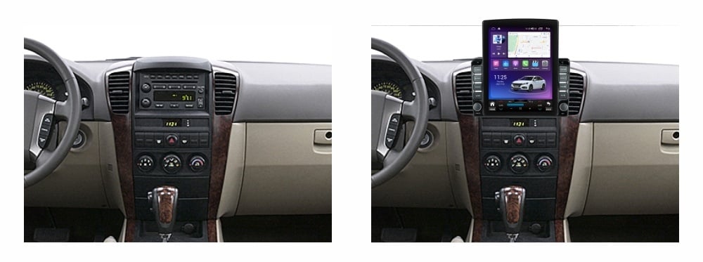 Navigatie dedicata cu Android Kia Sorento I 2002 - 2006, 4GB RAM, Radio GPS Dual Zone, Touchscreen IPS 9.7