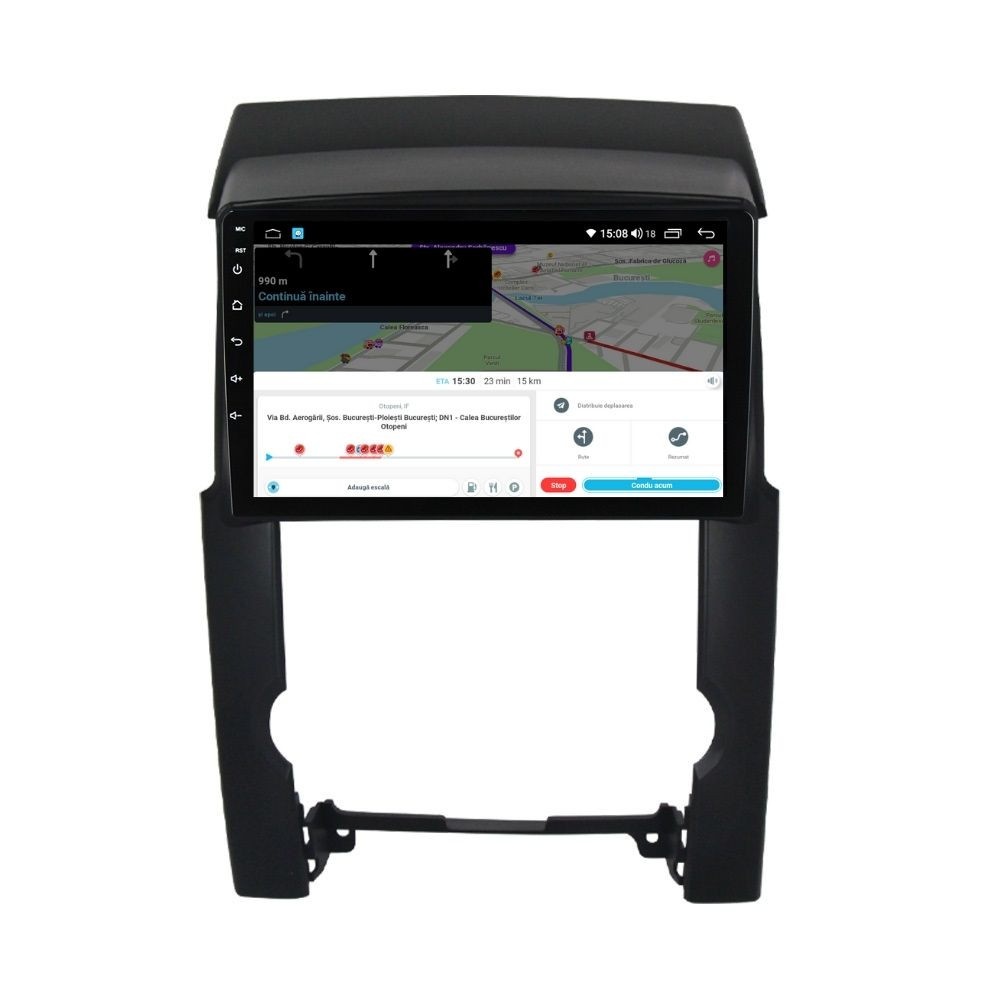 Navigatie dedicata cu Android Kia Sorento II 2009 - 2012, 2GB RAM, Radio GPS Dual Zone, Display HD QLED 10" Touchscreen, Internet Wi-Fi si slot SIM 4G, Bluetooth, MirrorLink, USB - Imagine 8