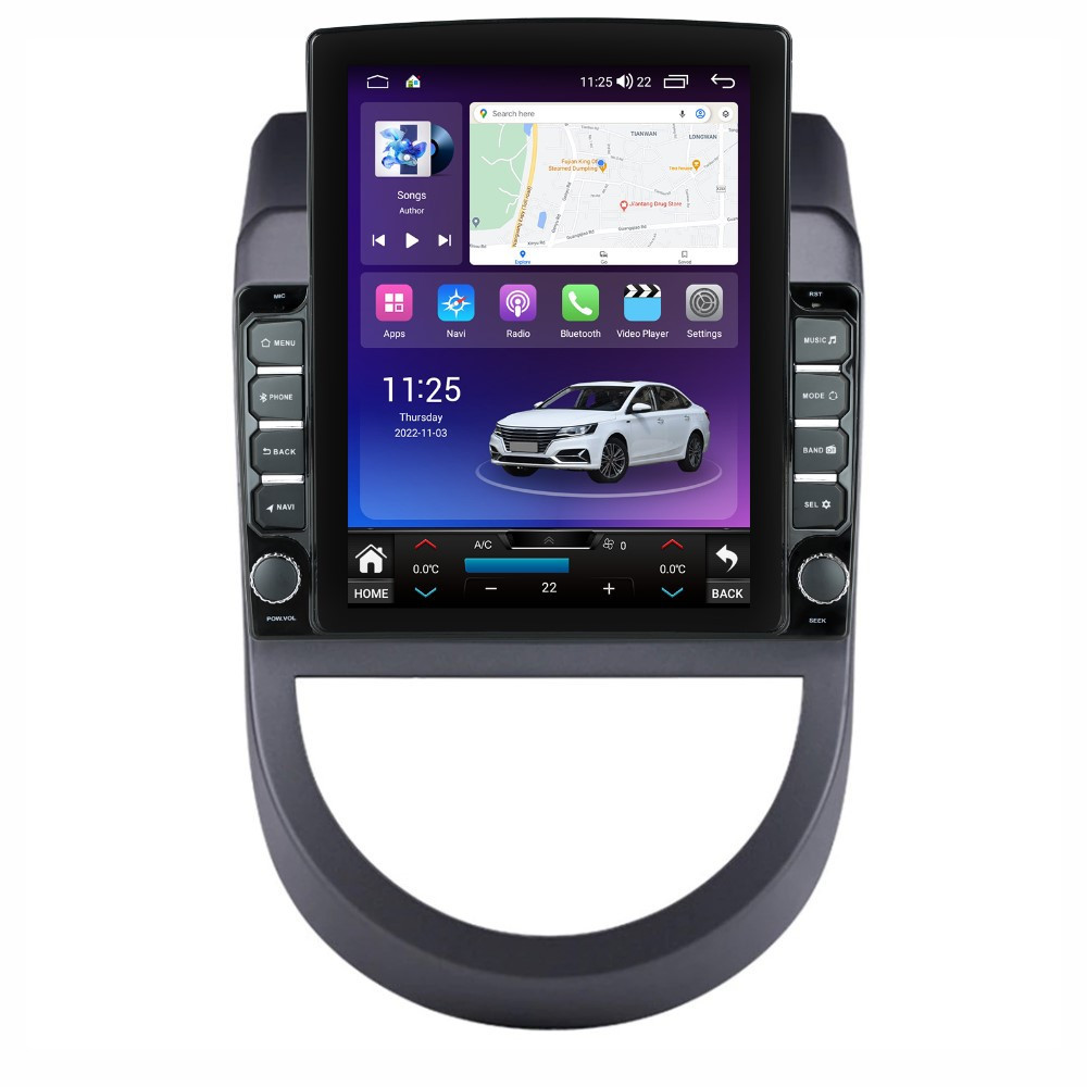 Navigatie dedicata cu Android Kia Soul 2009 - 2013, 8GB RAM, Radio GPS Dual Zone, Touchscreen IPS 9.7