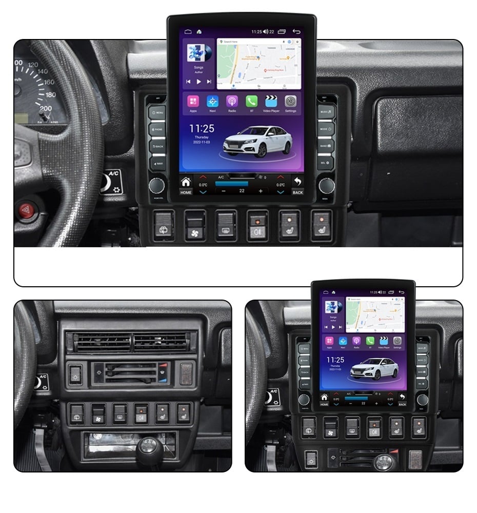 Navigatie dedicata cu Android Lada Niva 1993 - 2018, 4GB RAM, Radio GPS Dual Zone, Touchscreen IPS 9.7