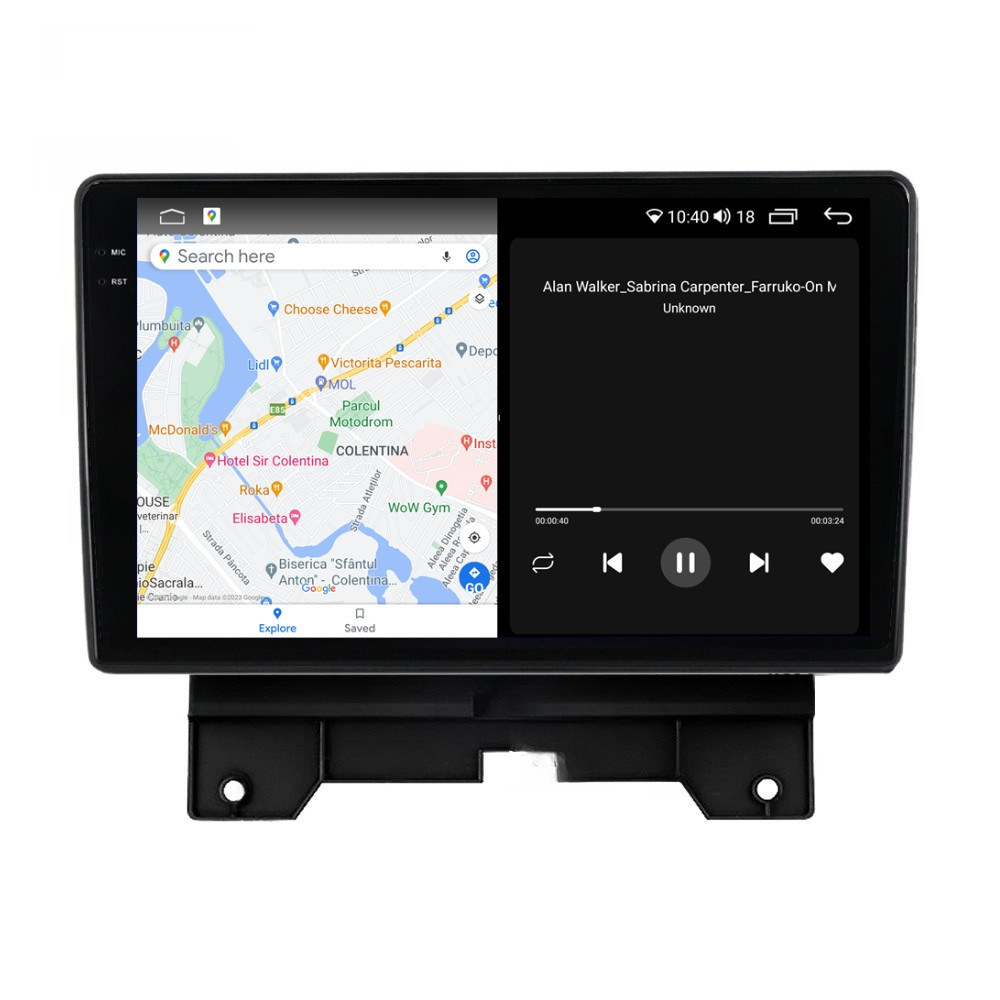 Navigatie dedicata cu Android Land Rover Range Rover Sport I 2009 - 2013, 8GB RAM, Radio GPS Dual Zone, Display 2K QLED 9.5