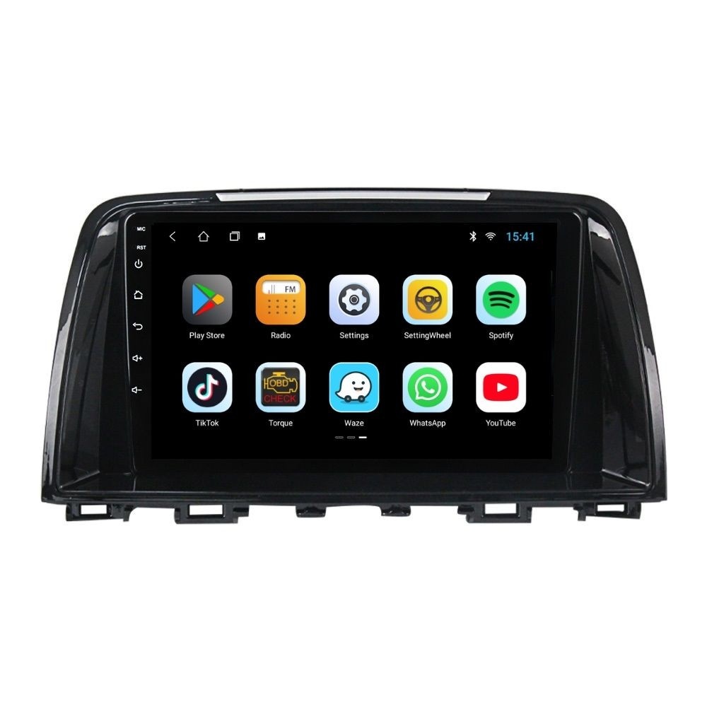 Navigatie dedicata cu Android Mazda 6 2013 - 2015, 1GB RAM, Radio GPS Dual Zone, Display HD IPS 9" Touchscreen, Internet Wi-Fi, Bluetooth, MirrorLink, USB - Imagine 3