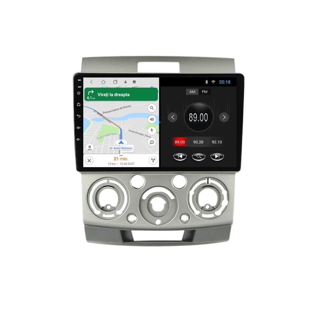 Navigatie dedicata cu Android Mazda BT-50 2005 - 2011, 1GB RAM, Radio GPS Dual Zone, Display HD IPS 9" Touchscreen, Internet Wi-Fi, Bluetooth, MirrorLink, USB - Imagine 6
