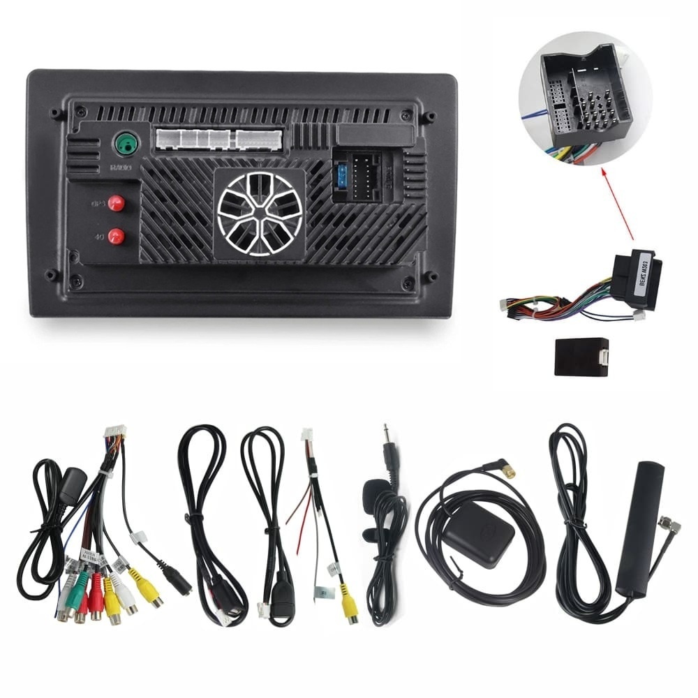 Navigatie dedicata cu Android Mercedes CLC-Class CL203 2008 - 2011, 4GB RAM, Radio GPS Dual Zone, Display HD QLED 9" Touchscreen, Internet Wi-Fi si slot SIM 4G, Bluetooth, MirrorLink, USB - Imagine 5