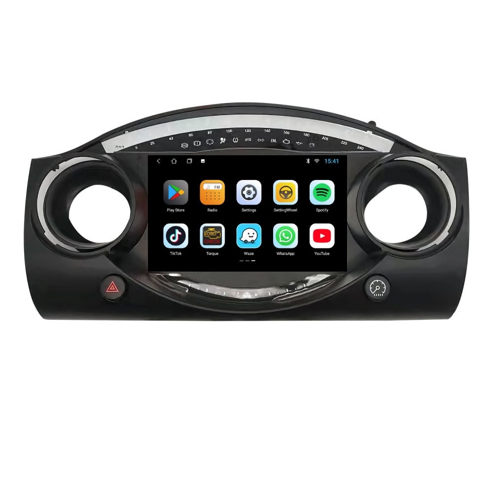 Navigatie dedicata cu Android Mini Cooper / One (R50, R52, R53) 2001 - 2008, 2GB RAM, Radio GPS Dual Zone, Display HD IPS 9