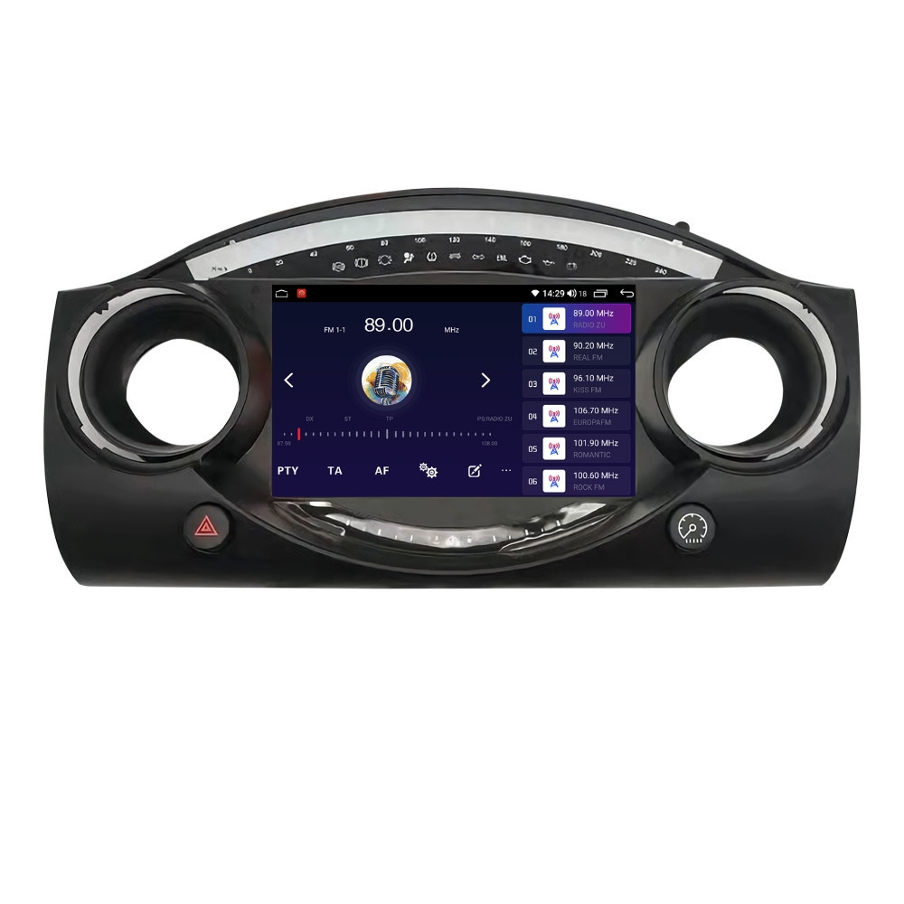 Navigatie dedicata cu Android Mini Cooper / One (R50, R52, R53) 2001 - 2008, 4GB RAM, Radio GPS Dual Zone, Display HD QLED 9