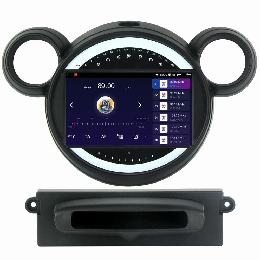 Navigatie dedicata cu Android Mini Countryman / Paceman (R60, R61) 2010 - 2017, 2GB RAM, Radio GPS Dual Zone, Display HD QLED 9