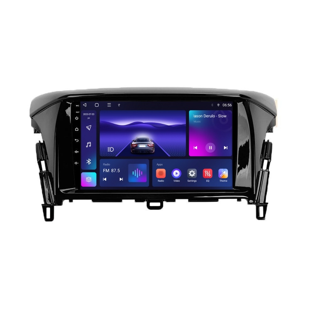 Navigatie dedicata cu Android Mitsubishi Eclipse Cross 2017 - 2020, 4GB RAM, Radio GPS Dual Zone, Display HD IPS 9