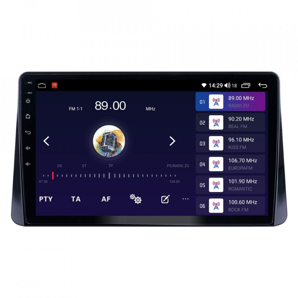 Navigatie dedicata cu Android Mitsubishi Eclipse Cross 2017 - 2020, 4GB RAM, Radio GPS Dual Zone, Display HD QLED 10