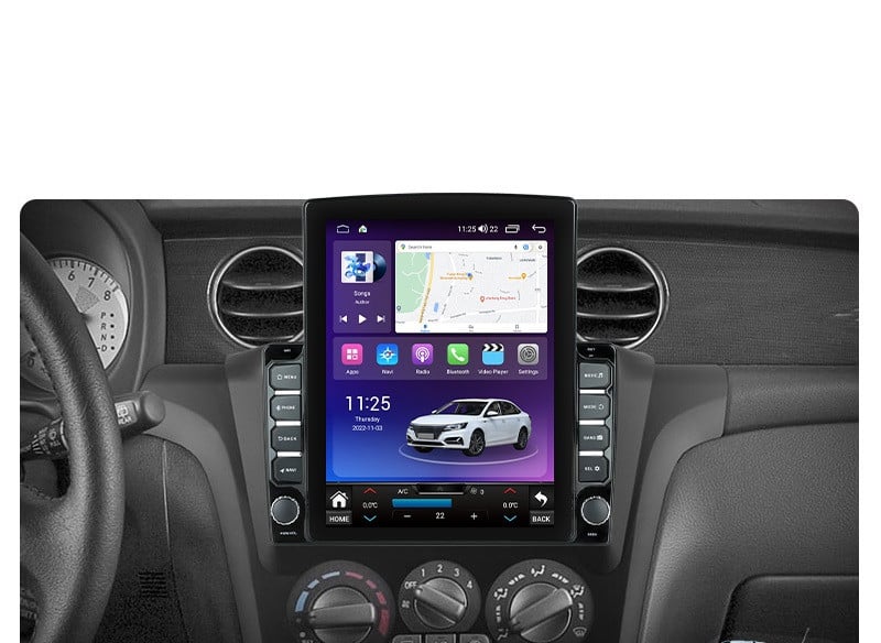 Navigatie dedicata cu Android Mitsubishi Outlander I 2001 - 2006, 8GB RAM, Radio GPS Dual Zone, Touchscreen IPS 9.7