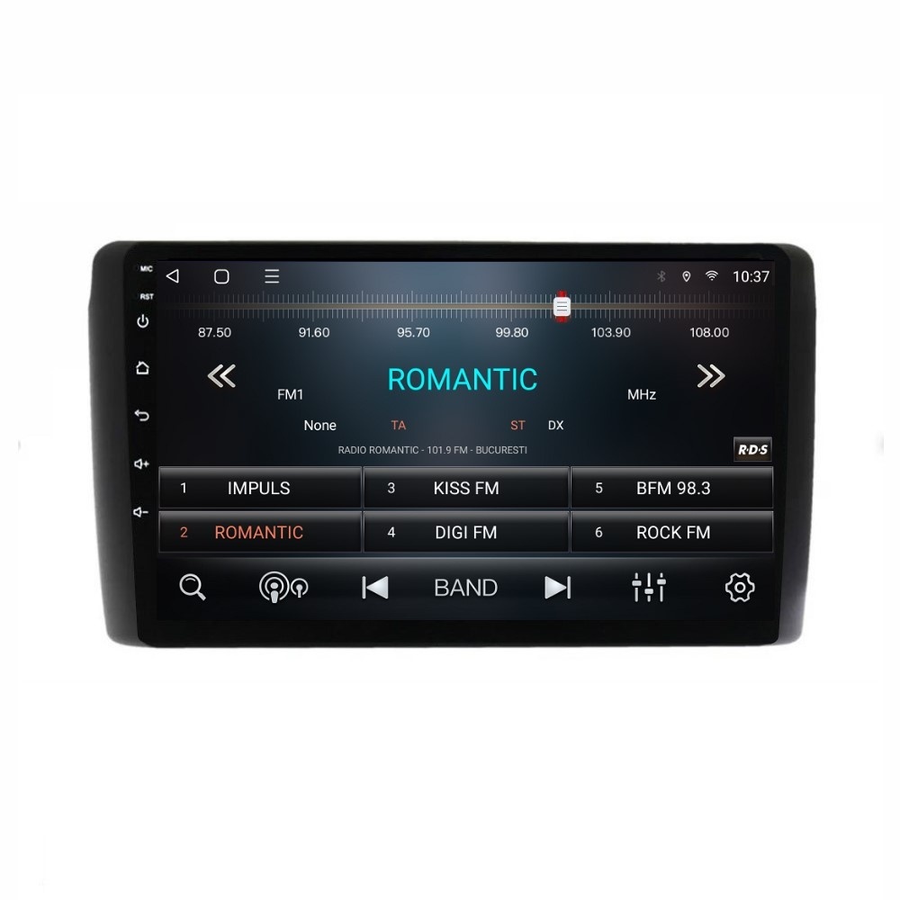 Navigatie dedicata cu Android Nissan Leaf I 2010 - 2017, 2GB RAM, Radio GPS Dual Zone, Display HD QLED 9
