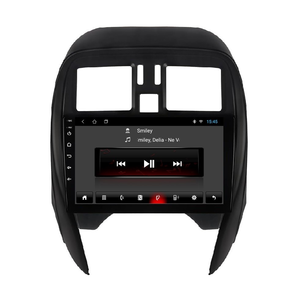 Navigatie dedicata cu Android Nissan Micra IV 2014 - 2017, 1GB RAM, Radio GPS Dual Zone, Display HD IPS 9