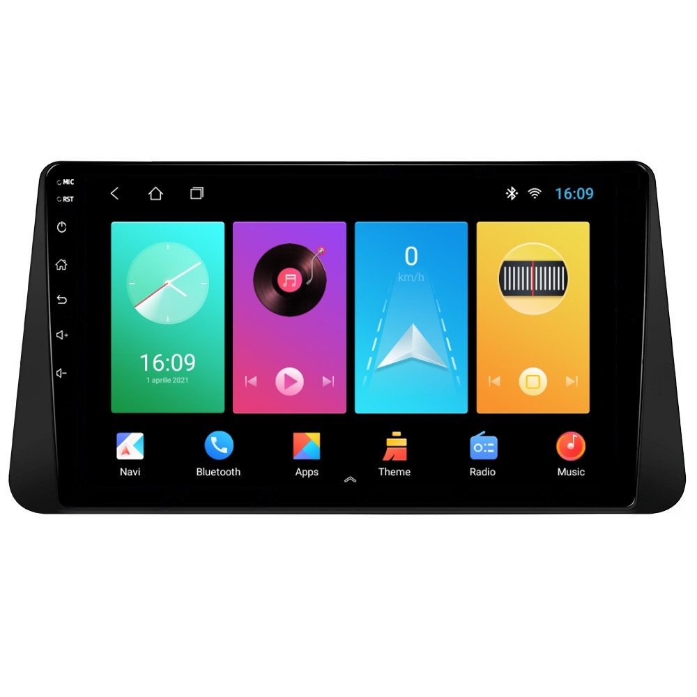 Navigatie dedicata cu Android Nissan Micra V dupa 2017, 2GB RAM, Radio GPS Dual Zone, Display HD IPS 9