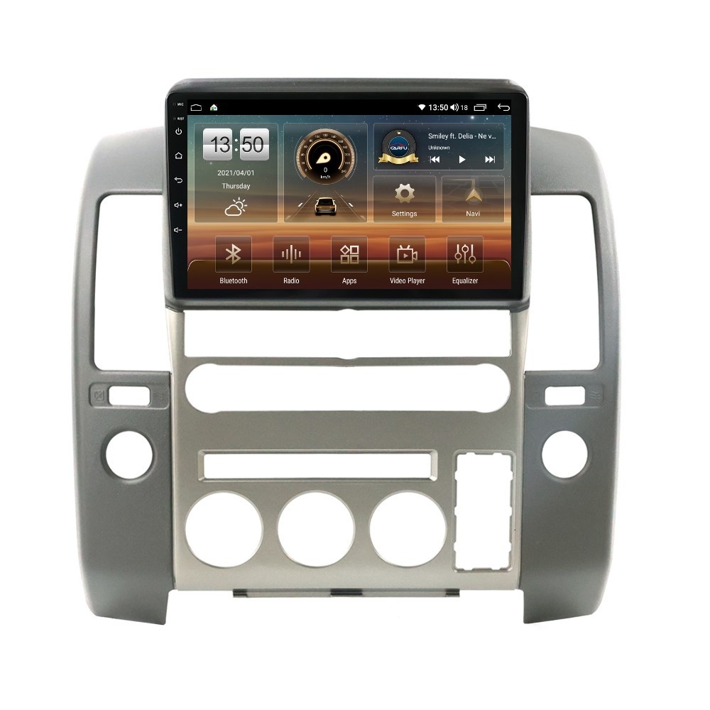 Navigatie dedicata cu Android Nissan Navara D40 2004 - 2014 cu navigatie originala, 4GB RAM, Radio GPS Dual Zone, Display HD QLED 9