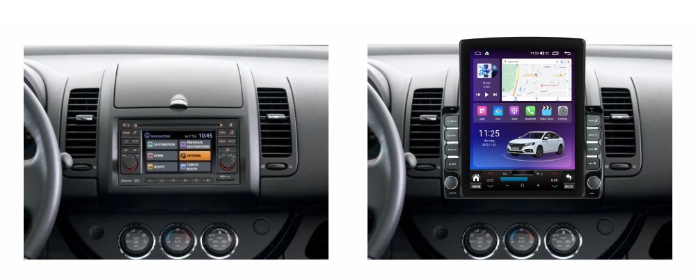 Navigatie dedicata cu Android Nissan Note 2005 - 2013, 4GB RAM, Radio GPS Dual Zone, Touchscreen IPS 9.7