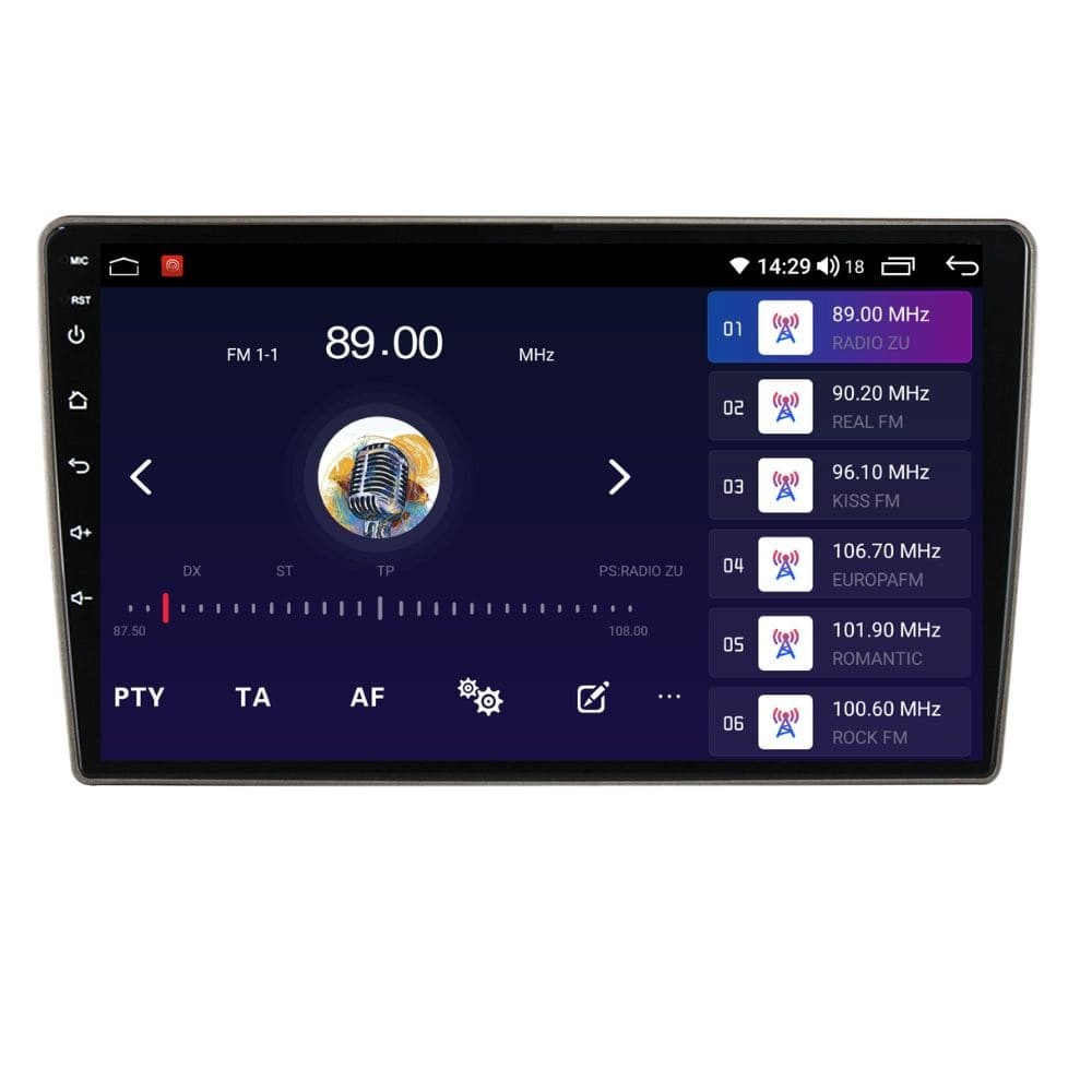 Navigatie dedicata cu Android Nissan Tiida 2004 - 2013, 2GB RAM, Radio GPS Dual Zone, Display HD QLED 9