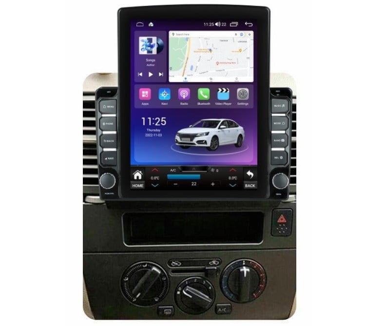 Navigatie dedicata cu Android Nissan Tiida 2004 - 2013, 4GB RAM, Radio GPS Dual Zone, Touchscreen IPS 9.7