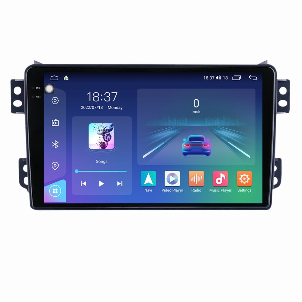 Navigatie dedicata cu Android Opel Agila 2007 - 2014, 4GB RAM, Radio GPS Dual Zone, Display 2K QLED 9.5