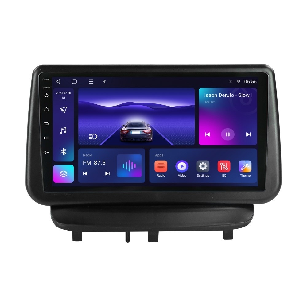 Navigatie dedicata cu Android Opel Corsa D 2006 - 2014, 2GB RAM, Radio GPS Dual Zone, Display HD QLED 9\'\' Touchscreen, Internet Wi-Fi si slot SIM 4G, Bluetooth, MirrorLink, USB, Waze - 1 | YEO