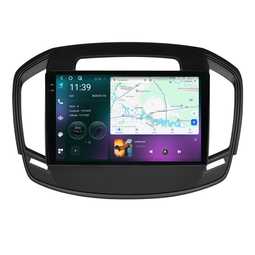 Navigatie dedicata cu Android Opel Zafira Tourer C 2016 - 2019, 12GB RAM, Radio GPS Dual Zone, Display 2K QLED 9.5