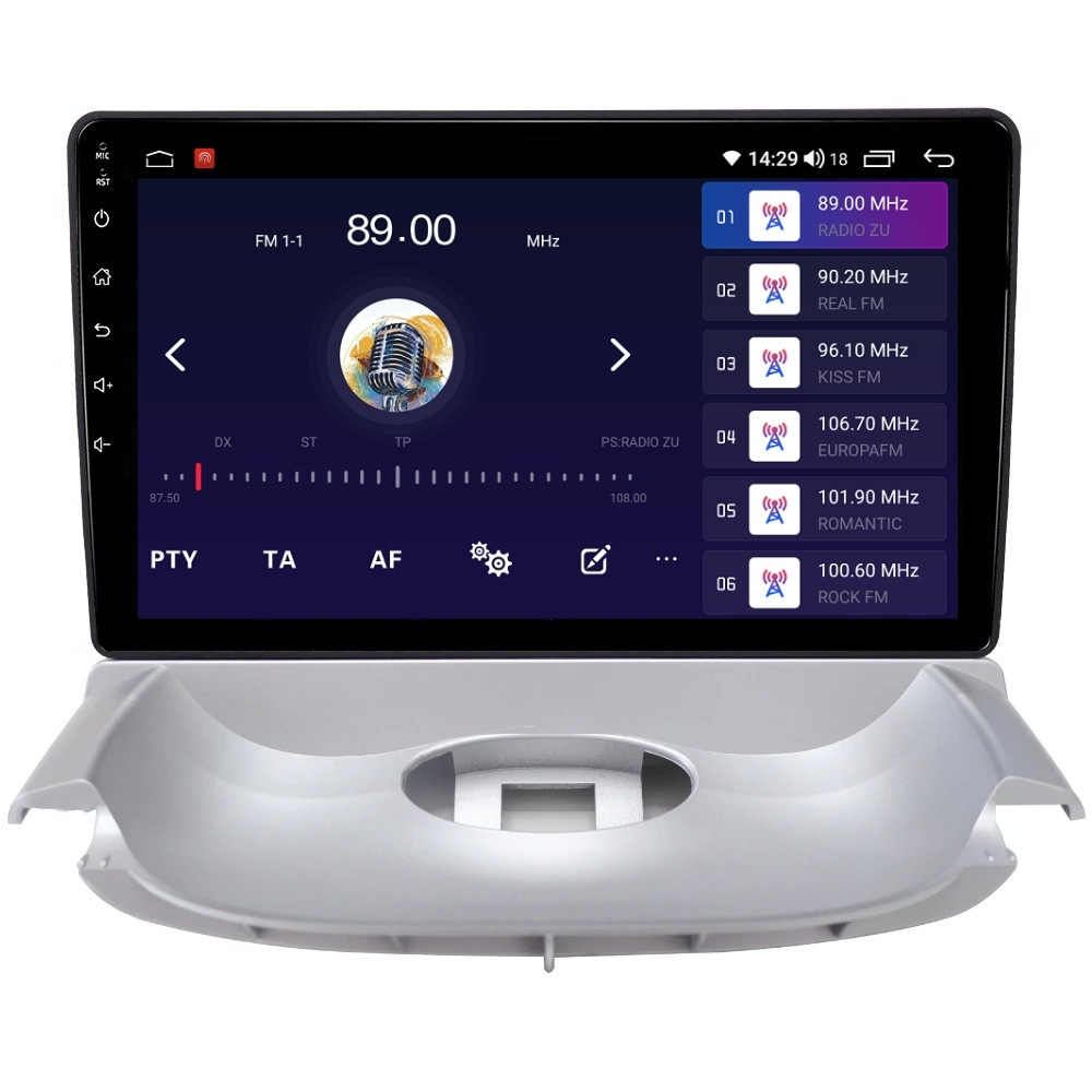 Navigatie dedicata cu Android Peugeot 206 1998 - 2009, 2GB RAM, Radio GPS Dual Zone, Display HD QLED 9\'\' Touchscreen, Internet Wi-Fi si slot SIM 4G, Bluetooth, MirrorLink, USB - 3 | YEO