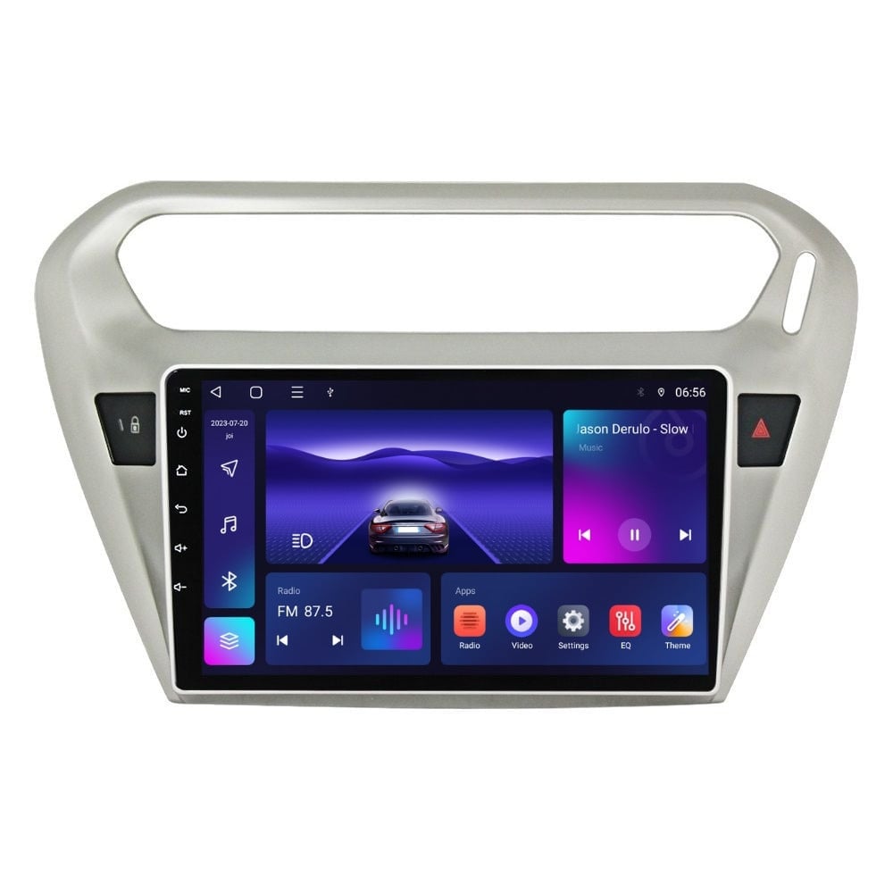 Navigatie dedicata cu Android Peugeot 301 dupa 2012, 3GB RAM, Radio GPS Dual Zone, Display HD QLED 9