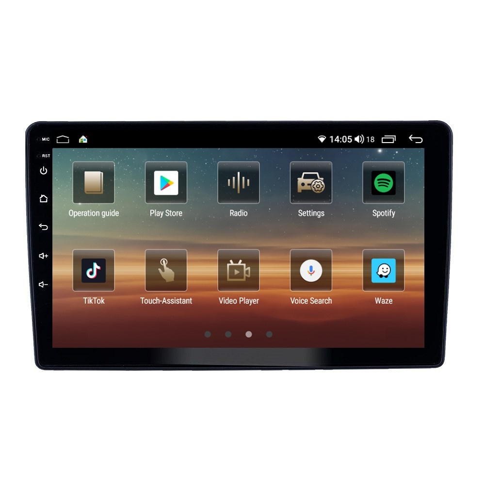 Navigatie dedicata cu Android Peugeot 307 2000 - 2013, 4GB RAM, Radio GPS Dual Zone, Display HD QLED 9