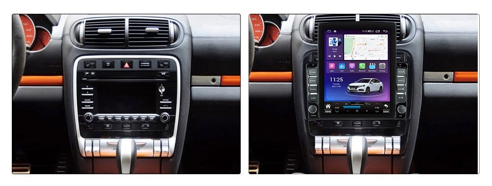 Navigatie dedicata cu Android Porsche Cayenne 2002 - 2010, 8GB RAM, Radio GPS Dual Zone, Touchscreen IPS 9.7