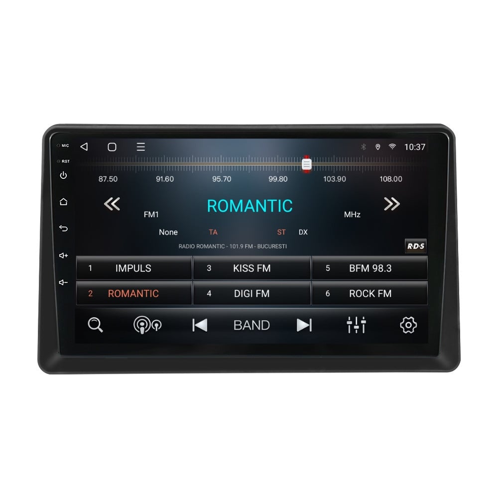 Navigatie dedicata cu Android Renault Express dupa 2021, 2GB RAM, Radio GPS Dual Zone, Display HD QLED 9