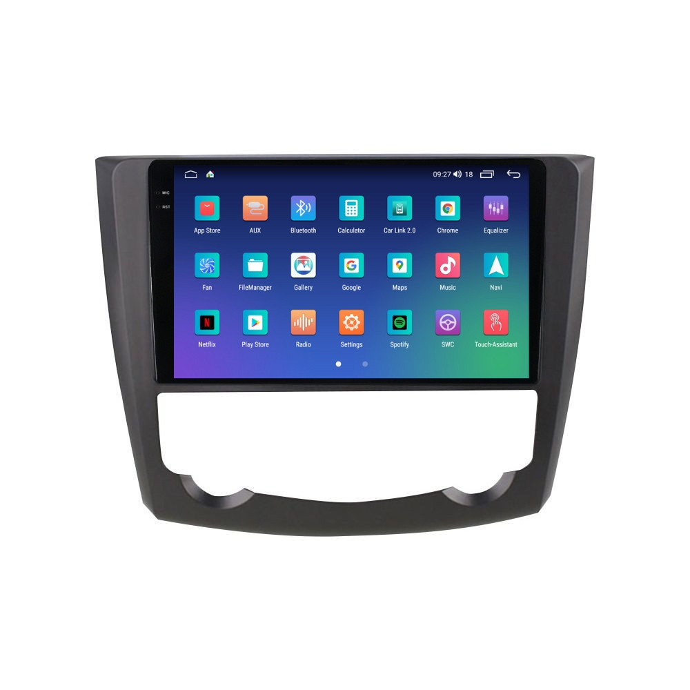 Navigatie dedicata cu Android Renault Kadjar 2015 - 2018, 4GB RAM, Radio GPS Dual Zone, Display 2K QLED 9.5" Touchscreen, Internet Wi-Fi si slot SIM 4G, Bluetooth, MirrorLink, USB - Imagine 6