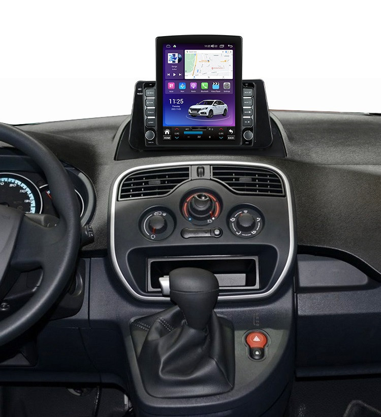Navigatie dedicata cu Android Renault Kangoo II 2008 - 2021, 8GB RAM, Radio GPS Dual Zone, Touchscreen IPS 9.7