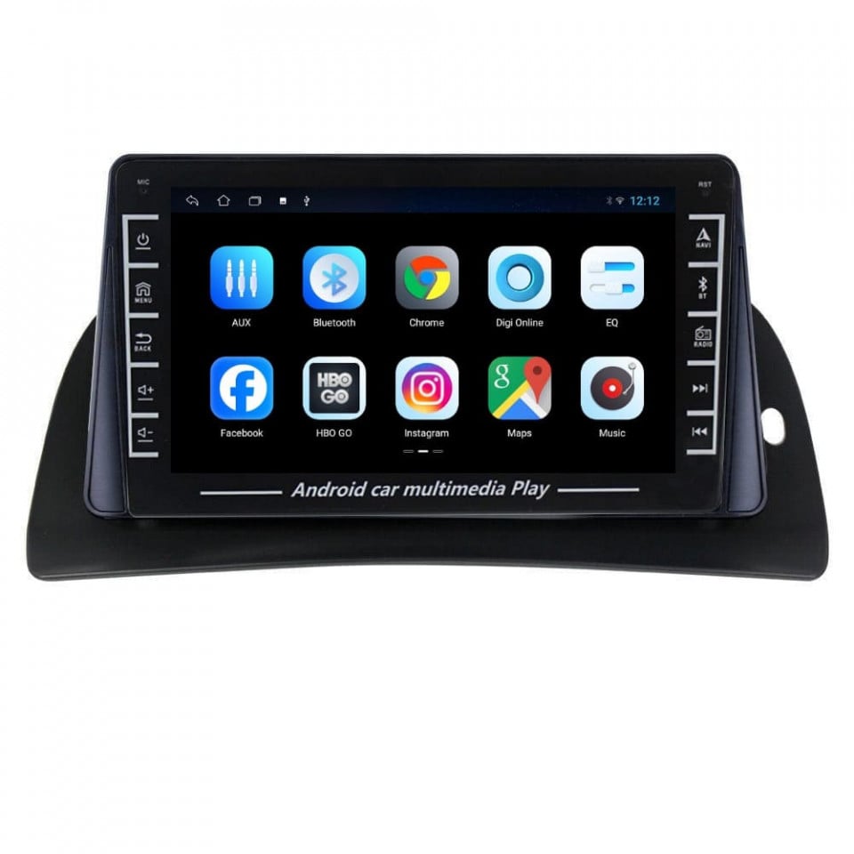 Navigatie dedicata cu Android Renault Kangoo II 2014 - 2021, 1GB RAM, Radio GPS Dual Zone, Display HD IPS 8