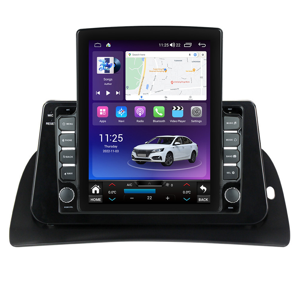 Navigatie dedicata cu Android Renault Kangoo II 2014 - 2021, 4GB RAM, Radio GPS Dual Zone, Touchscreen IPS 9.7