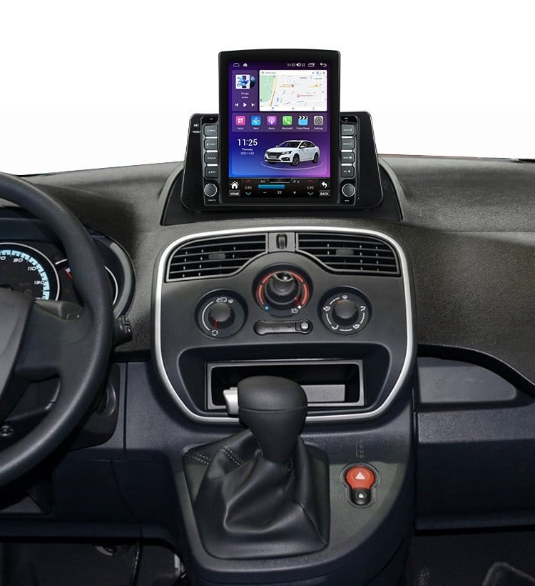 Navigatie dedicata cu Android Renault Kangoo II 2014 - 2021, 8GB RAM, Radio GPS Dual Zone, Touchscreen IPS 9.7