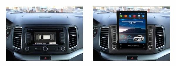 Navigatie dedicata cu Android Seat Alhambra dupa 2010, 1GB RAM, Radio GPS Dual Zone, Touchscreen IPS 9.7" HD tip Tesla, Internet Wi-Fi, Bluetooth, MirrorLink, USB - Imagine 4