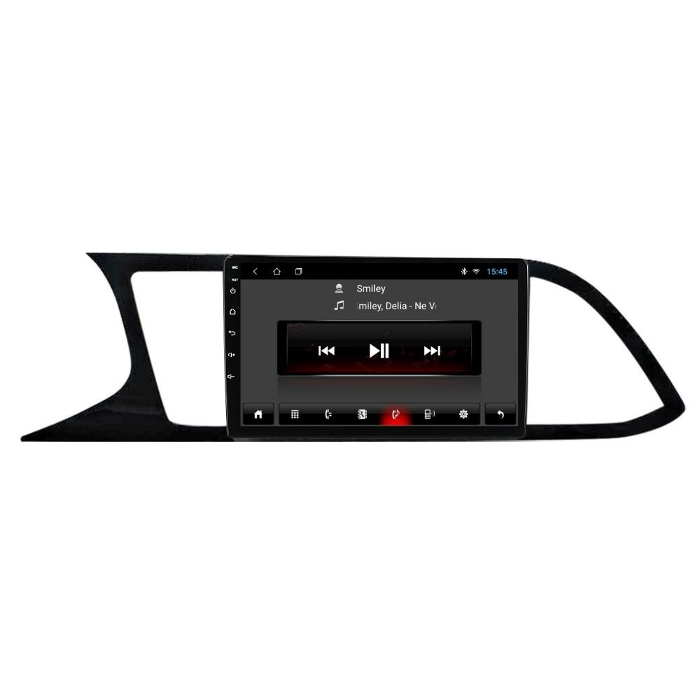Navigatie dedicata cu Android Seat Leon 5F 2013 - 2020, 1GB RAM, Radio GPS Dual Zone, Display HD IPS 9" Touchscreen, Internet Wi-Fi, Bluetooth, MirrorLink, USB - Imagine 4