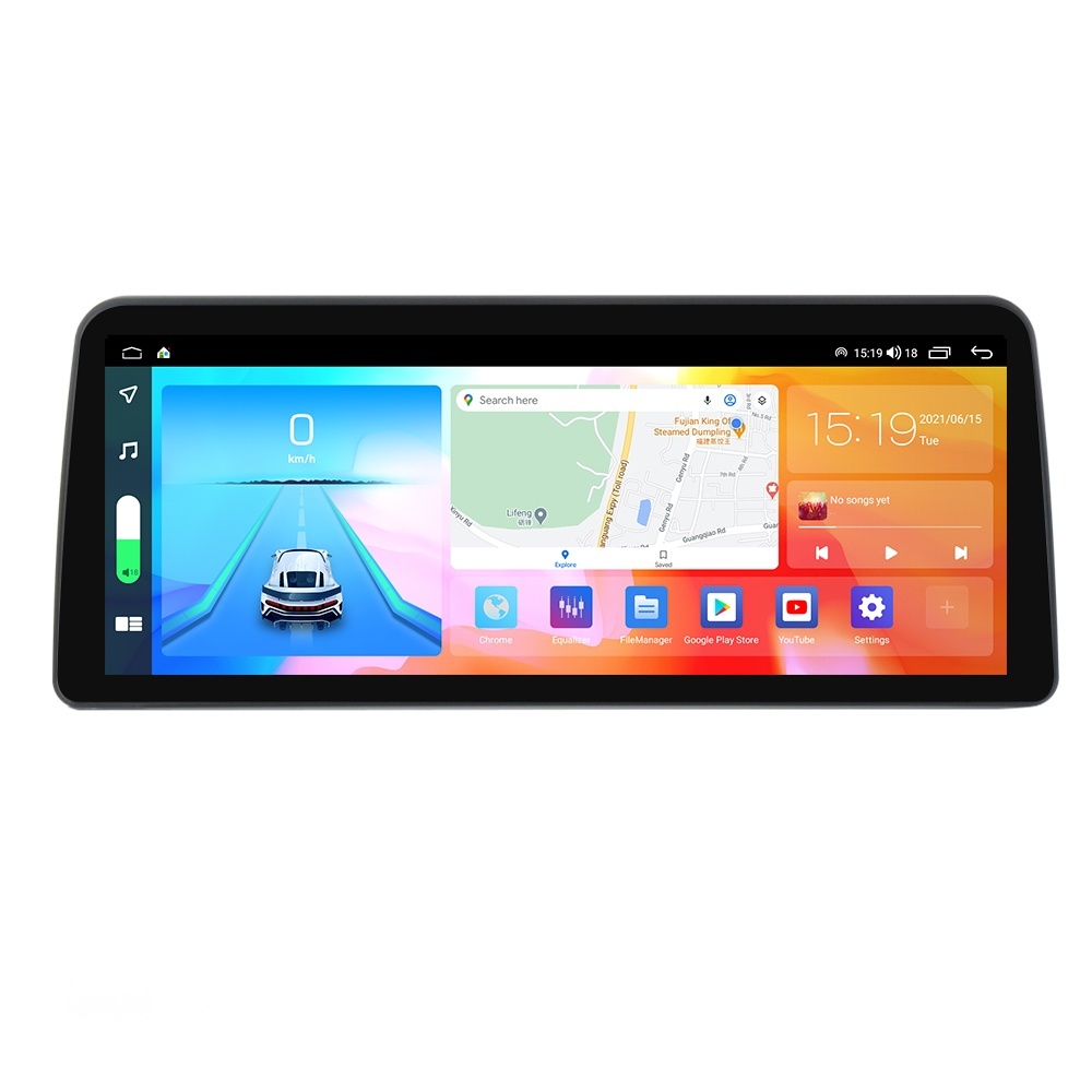 Navigatie dedicata cu Android Skoda Kodiaq dupa 2016, 4GB RAM, Radio GPS Dual Zone, Display QLED 12.3